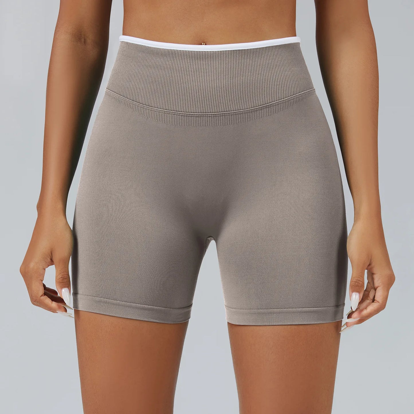 A&A ProSculpt Contrast Waistband Lift Shorts