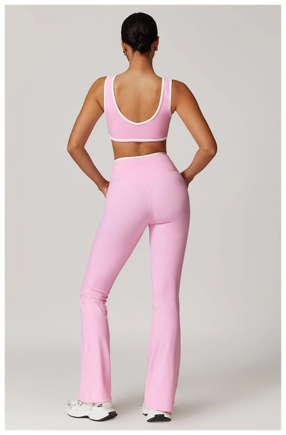 A&A ProSculpt Color Block V Flare Leggings