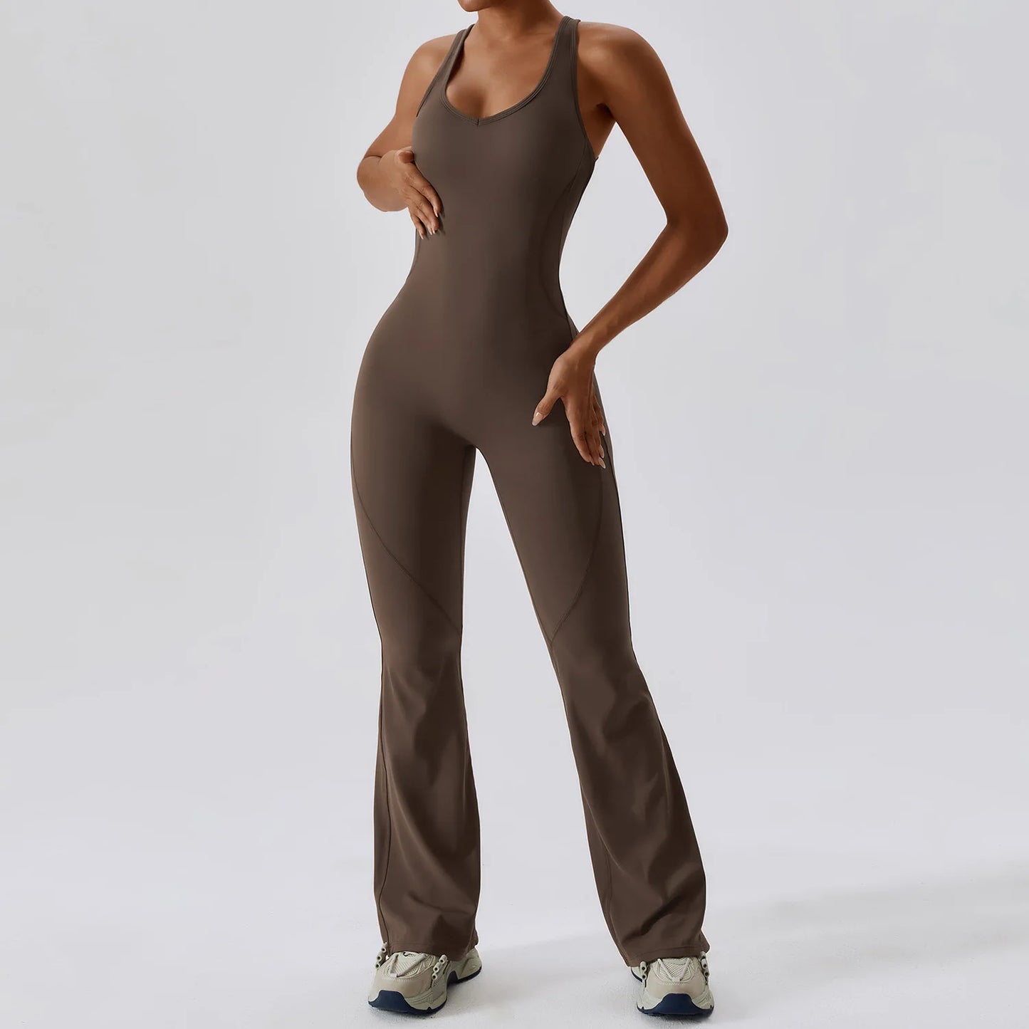 A&A ProSculpt Hollow Out Jumpsuit One Piece