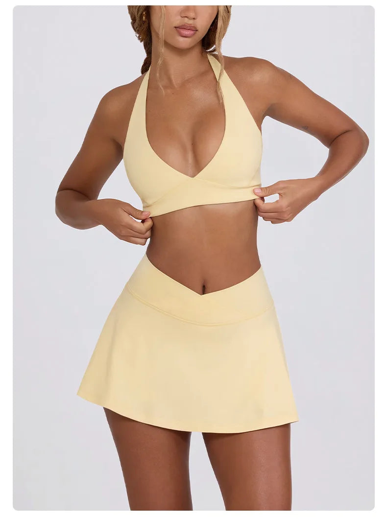 A&A Flexi Sports Bra & Skort Set