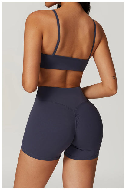 Ensemble soutien-gorge de sport et short V Scrunch A&amp;A ProSculpt