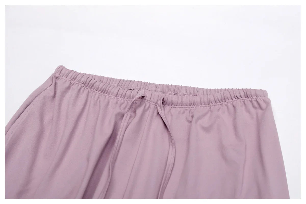 A&A Flexi Halter Top & Drawstring Trousers Set