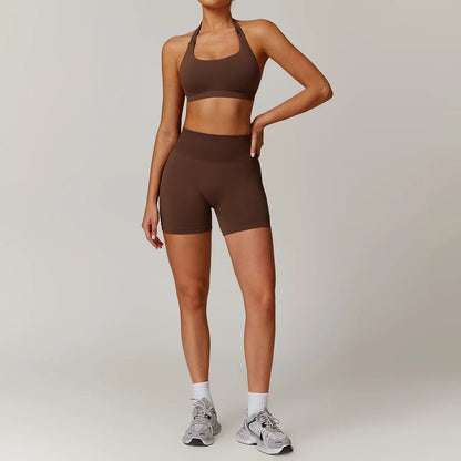 A&A ProSculpt Sports Bra & Shorts Set