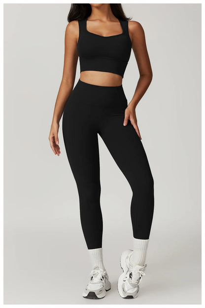 A&A Flexi Leggings & Crop Top Set