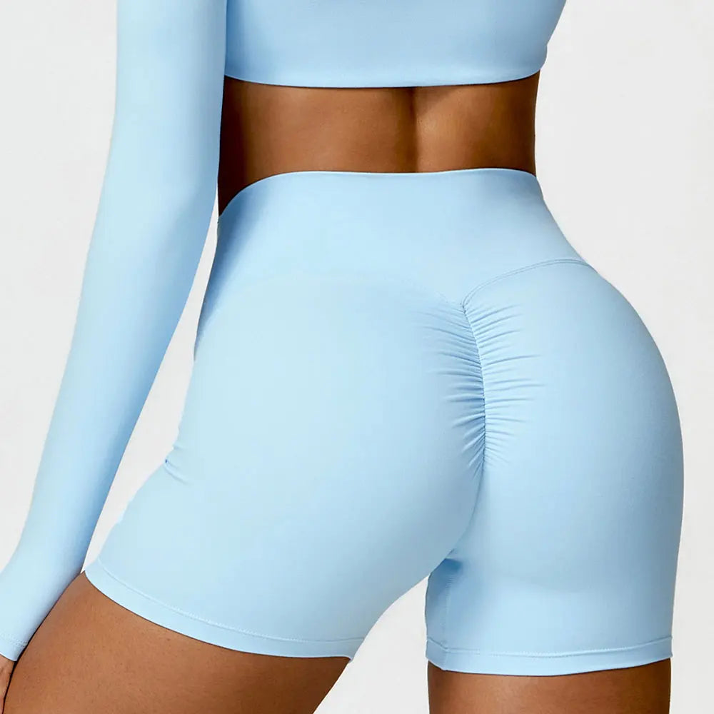 A&A ProSculpt High Waist Scrunch Shorts