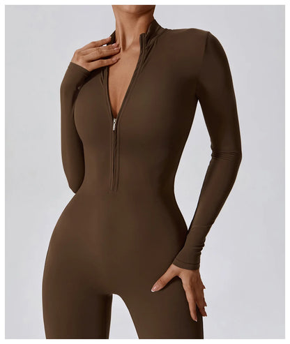 A&A Flexi Zip Up Jumpsuit