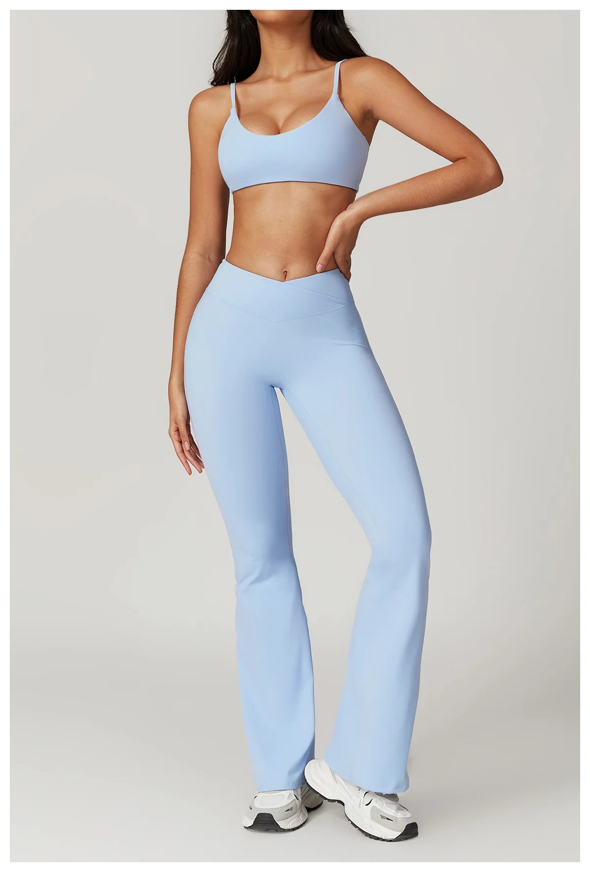 Ensemble soutien-gorge de sport et leggings évasés A&amp;A ProSculpt