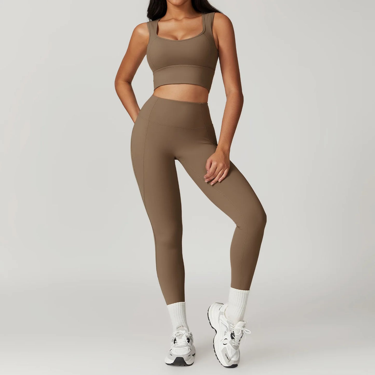 A&A Flexi Leggings & Crop Top Set