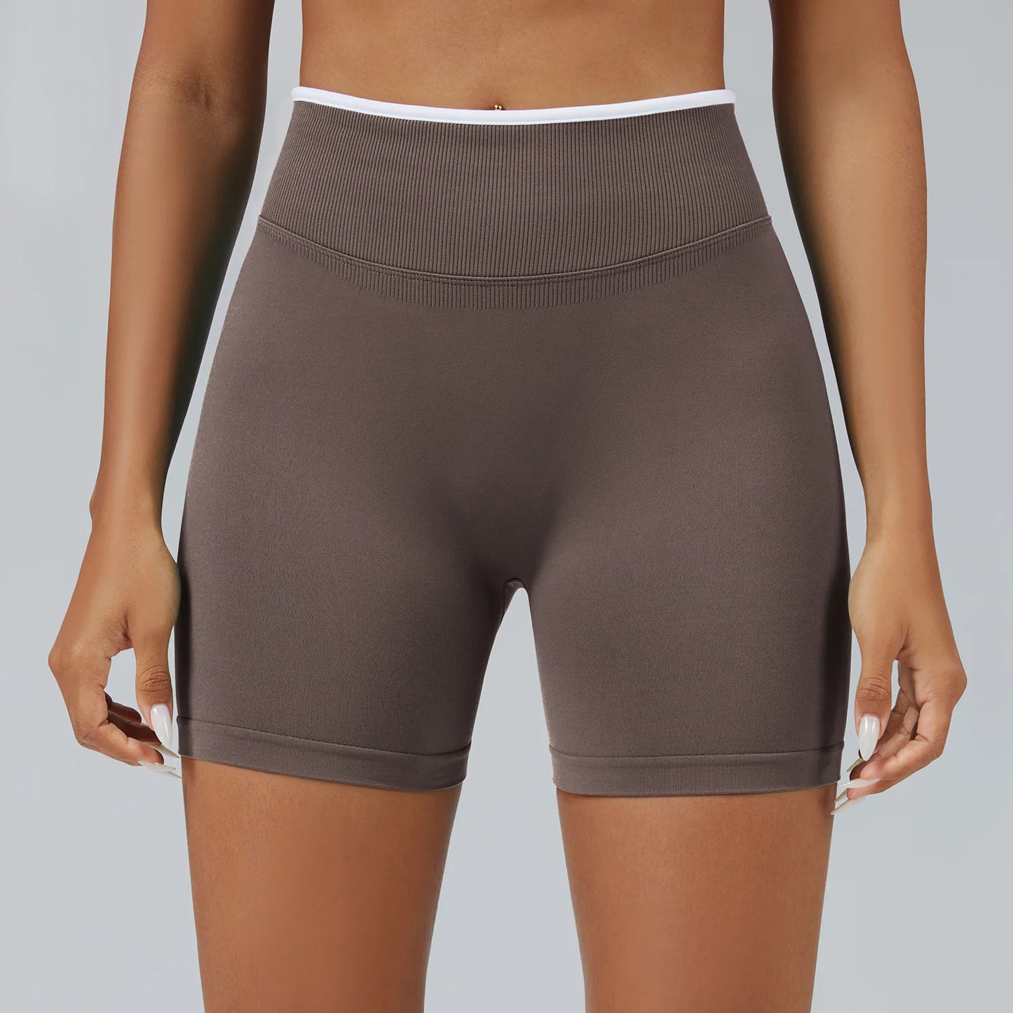 A&A ProSculpt Contrast Waistband Lift Shorts
