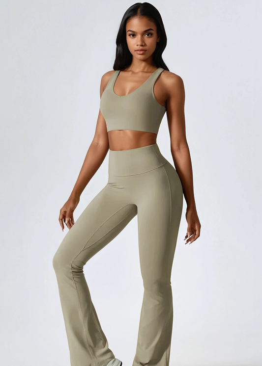 A&A Flexi Leggings & Halter Cami Top Set