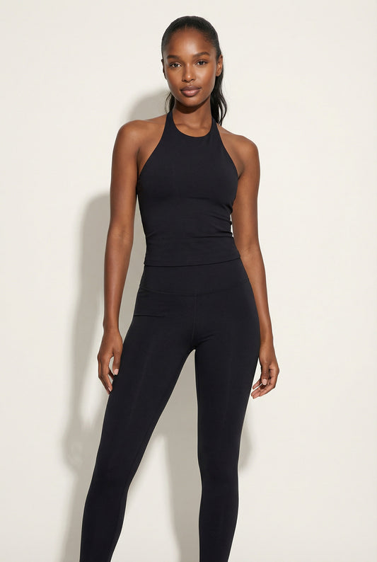 A&A ProSculpt Racer Top & Scrunch Leggings Set