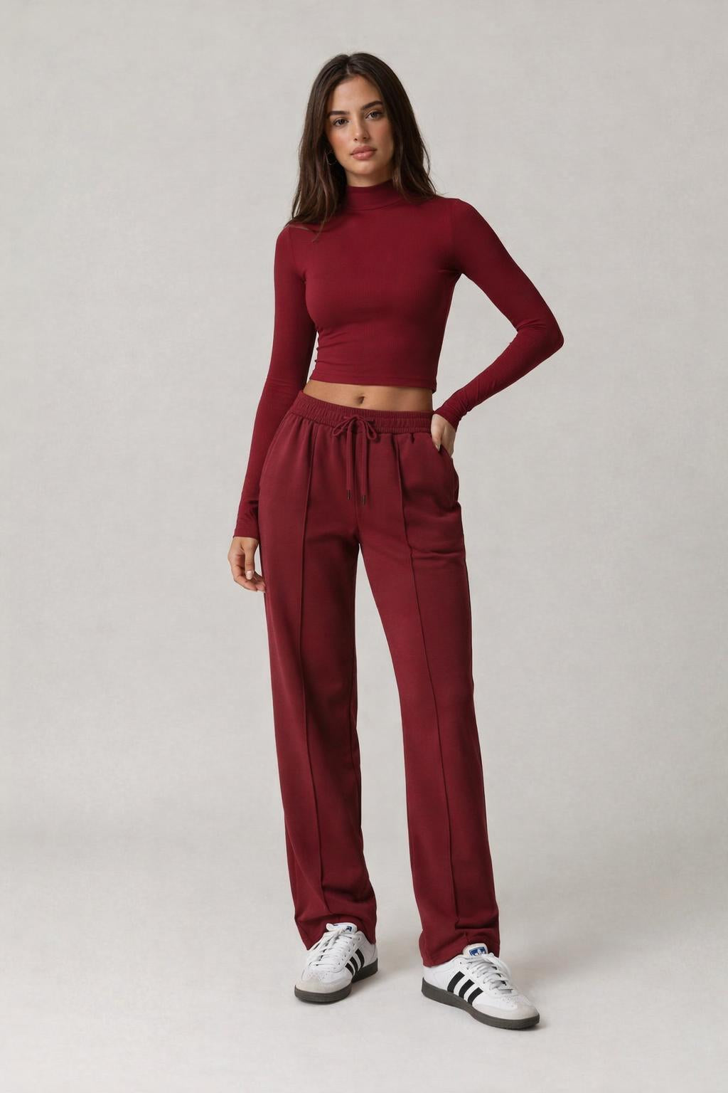 A&A ProBasics Long Sleeve Top & Seam Joggers Set