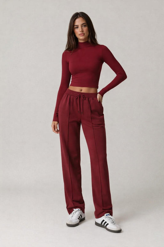 A&A ProBasics Long Sleeve Top & Seam Joggers Set