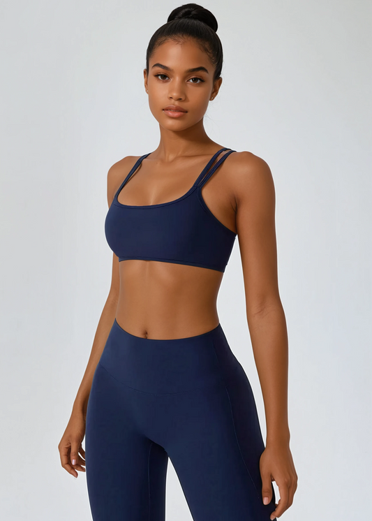 A&A Flexi Scrunch Leggings & Cross Back Sports Bra Set