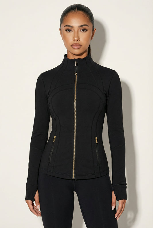 A&A ProFlexi Gold Zip Detail Jacket