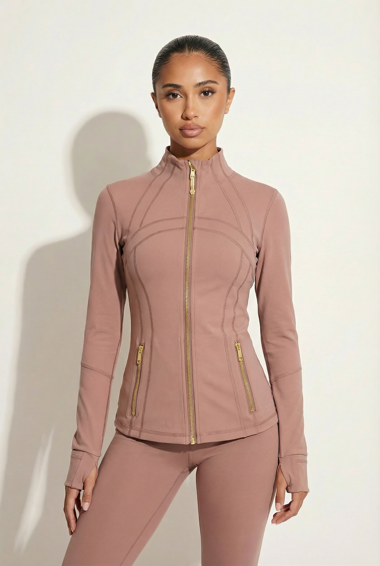 A&A ProFlexi Gold Zip Detail Jacket