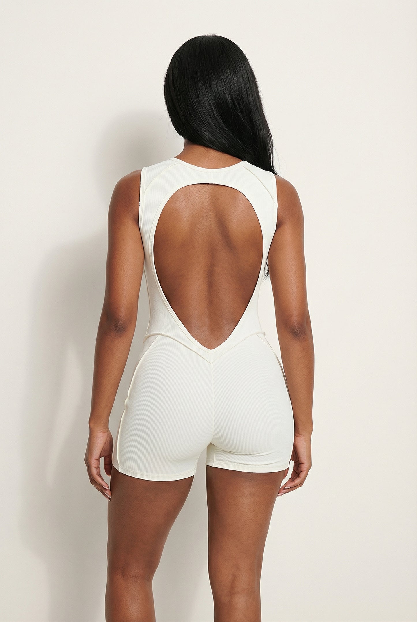 A&A Flexi Support Open Back Playsuit