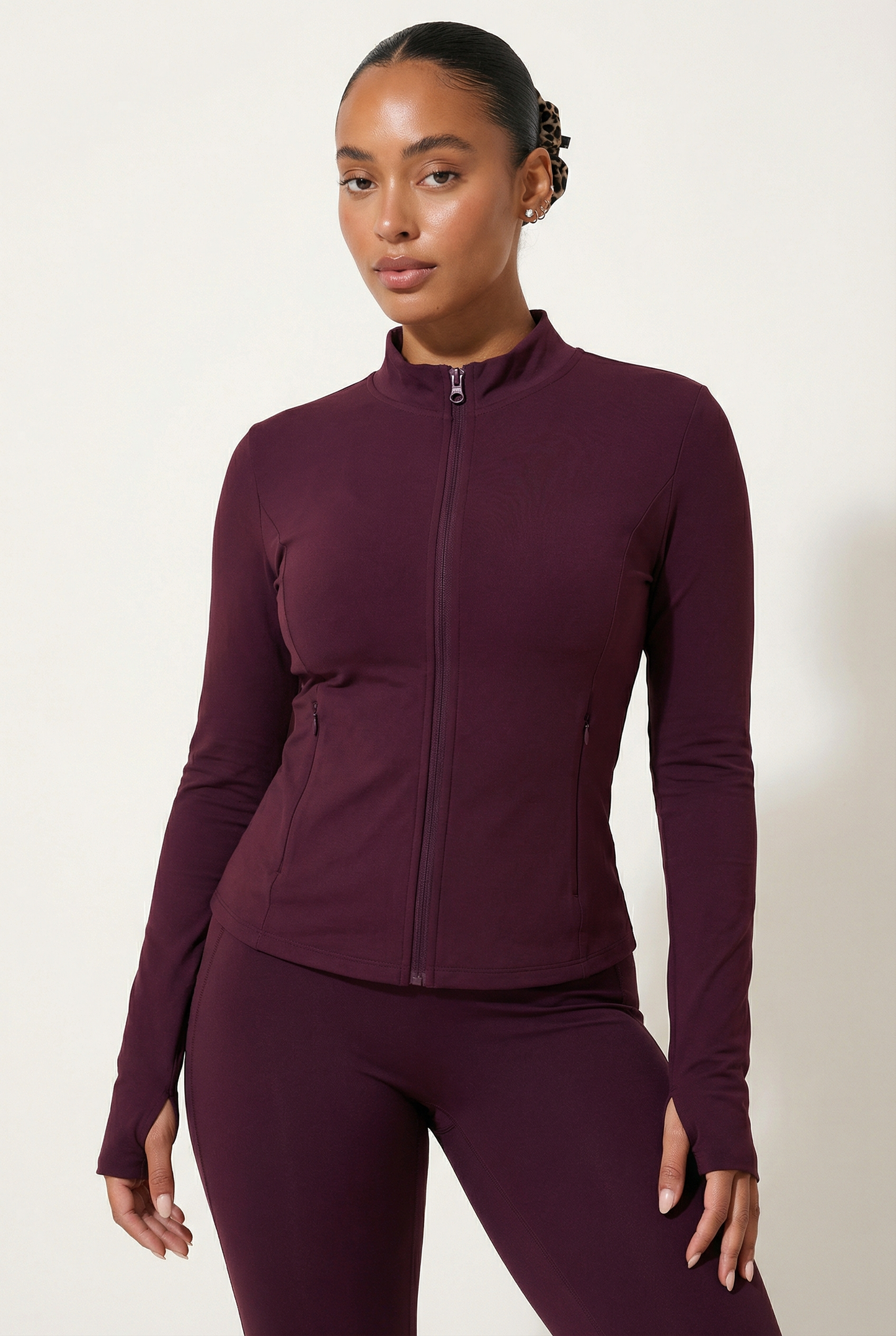 A&A Flexi Pocket Detail Gym Jacket
