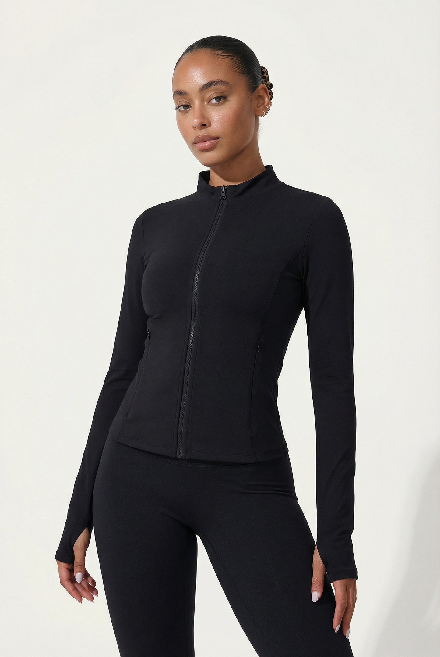 A&A Flexi Pocket Detail Gym Jacket