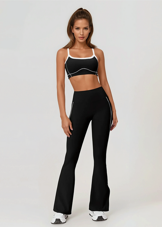 Ensemble legging évasé et soutien-gorge de sport A&amp;A ProSculpt